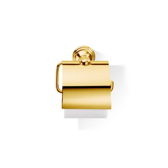 Decor Walther Classic Suport hartie igienica cu capac auriu lucios 24K