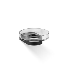 Decor Walther Century Savoniera baie cristal perete negru mat