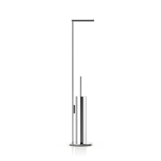 Decor Walther Mikado Perie WC freestanding cu suport hartie igienica crom