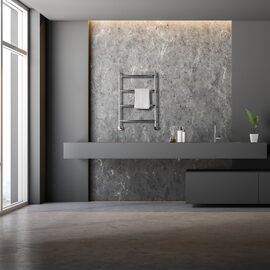 Margaroli Sereno calorifer portprosop vertical inox decorat