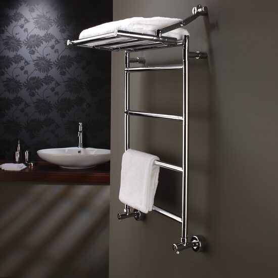 Margaroli Sereno 483 calorifer portprosop vertical cu raft mobil inox