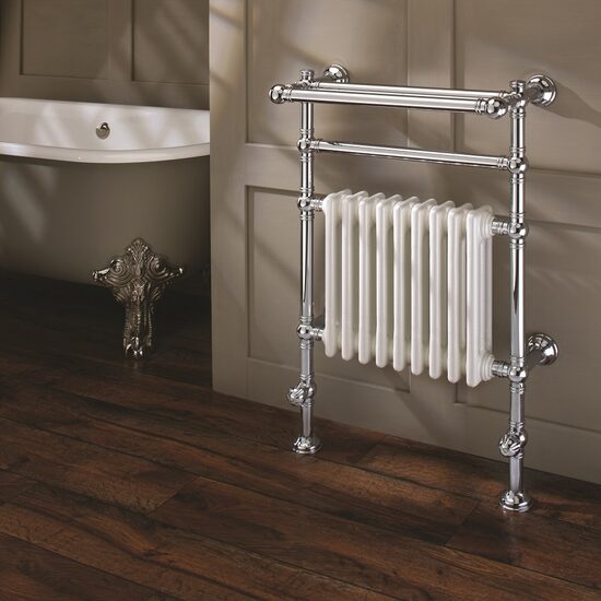 Margaroli Armonia 9-204 calorifer portprosop alimentare pardosela inox-alb