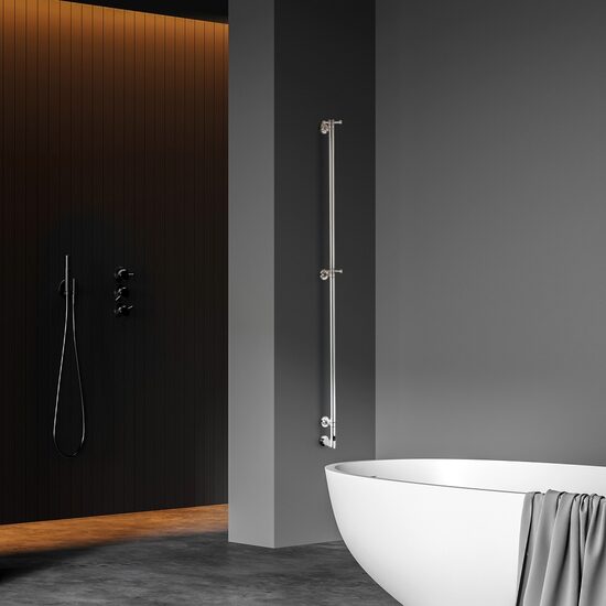 Margaroli Arcobaleno 616 calorifer portprosop vertical electric crom
