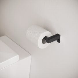 Cosmic Metric Suport stanga hartie igienica fara capac negru mat