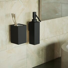 Cosmic Metric Dozator sapun perete negru mat