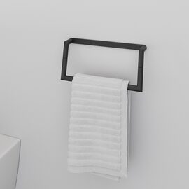 Cosmic Micra Suport prosop baie tip inel negru mat