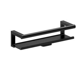 Cosmic Architect S+ Etajera baie 1 cu stergator aburi oglinda negru mat