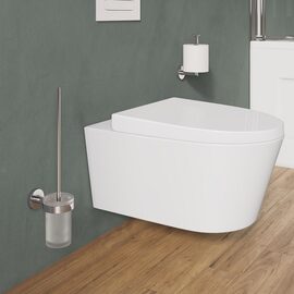 Cosmic Start Perie WC sticla perete crom 