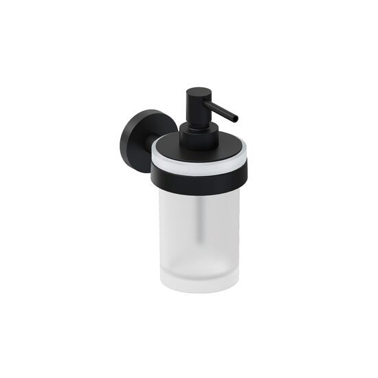 Cosmic Start Dozator sapun sticla de perete negru mat