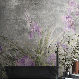 Tecnografica tapet baie Cristina Iotti Il Giardino di Iris