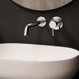 Ramon Soler Odisea baterie lavoar incastrata perete pipa 24 cm crom 