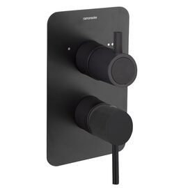 Ramon Soler Odisea baterie dus incastrata 2 cai negru mat