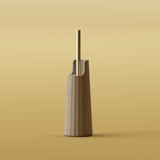 Cosmic Avenir Perie WC freestanding sand stone - auriu periat