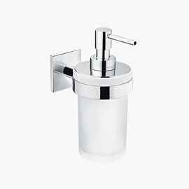 Cosmic Duo Square Dozator sapun sticla perete inox lucios 