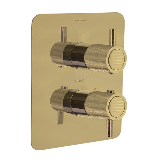 Ramon Soler Odisea Joya baterie dus incastrata termostatata 1 cale auriu periat 