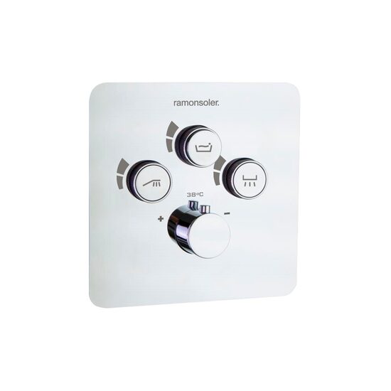 Ramon Soler Rs Smart corp dus incastrat termostatat 3 cai crom 