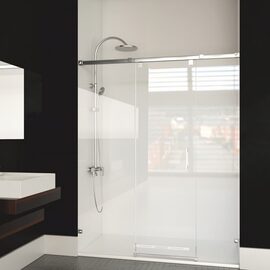 Doccia Boston cabina de dus frontala crom sticla transparenta 