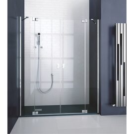 Doccia Bali cabina dus frontala profil crom sticla transparenta 