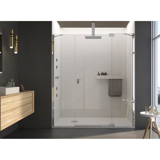 Doccia Kobe cabina dus frontala culoare crom