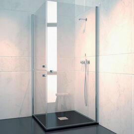 Doccia Fez cabina de dus de colt culoare crom 