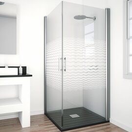 Doccia Java cabina de dus de colt culoare crom 