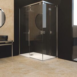 Doccia Helsinki cabina de dus de colt culoare crom 