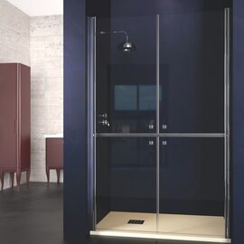 Doccia Krabi cabina de dus frontala crom sticla transparenta