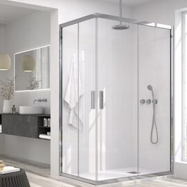 Doccia Londres cabina de dus de colt culoare crom 