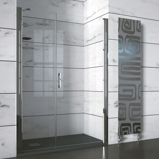 Doccia Siam cabina de dus frontala crom sticla transparenta 