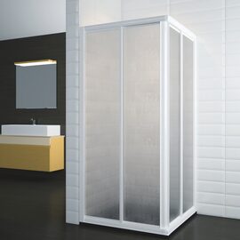 Doccia Viena cabina de dus frontala crom sticla transparenta 