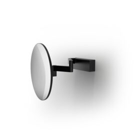 Decor Walther Brick Oglinda cosmetica perete brat extensibil negru mat