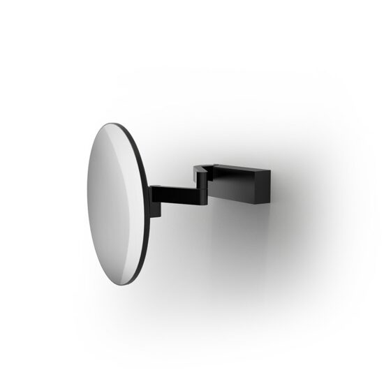 Decor Walther Brick Oglinda cosmetica perete brat extensibil negru mat