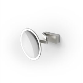 Decor Walther Basic Oglinda cosmetica perete LED brat extensibil inox mat