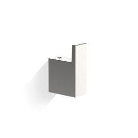 Decor Walther Contract Cuier baie agatatoare inox mat