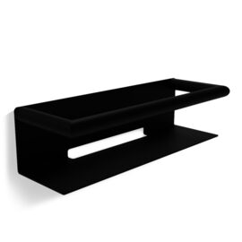 Decor Walther Etajera dus negru mat 