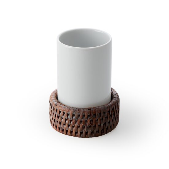 Decor Walther Basket Suport periute de dinti ratan lucios