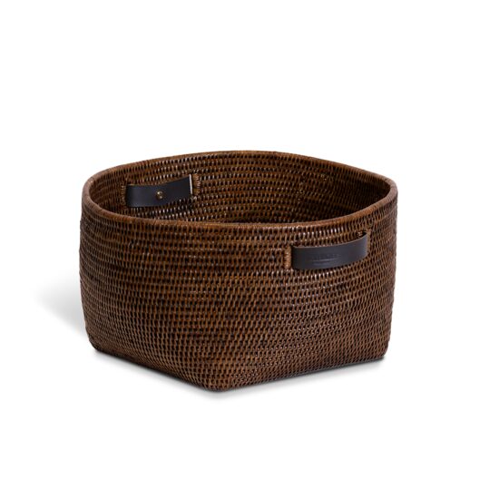 Decor Walther Basket Cos universal fara capac ratan lucios