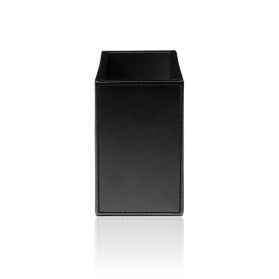 Decor Walther Brownie Cos universal piele artificiala freestanding negru mat 