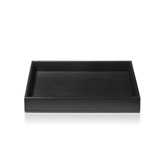 Decor Walther Brownie Tava universala 26 cm piele artificiala freestanding negru mat