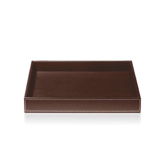 Decor Walther Brownie Tava universala 26 cm piele artificiala freestanding maro