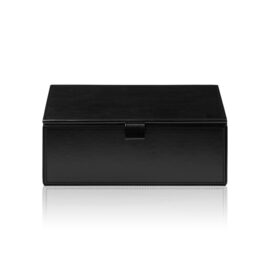 Decor Walther Brownie Cutie universala cu capac piele artificiala freestanding negru