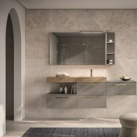GB GROUP Silk 04 set mobilier baie 