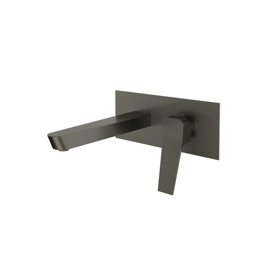 Ramon Soler Prisma baterie lavoar incastrata perete monobloc gun metal