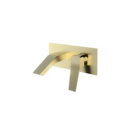 Ramon Soler Prisma baterie lavoar incastrata perete auriu periat 