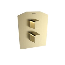 Ramon Soler Prisma Baterie dus incastrata termostatata 1 cale auriu periat 