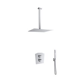 Ramon Soler Prisma Kit dus incastrat termostatat 2 cai crom 