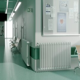 Calorifer decorativ orizontal HYGIENIC