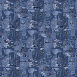 Devon & Devon tapet baie Garden Of Dreams Navy