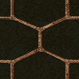 Devon & Devon tapet baie Bamboo Black Antique Gold