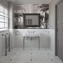 Devon & Devon tapet baie Casablanca Black&White Gold Leaf